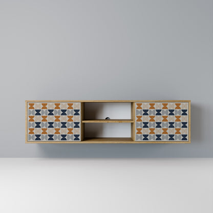 REFLECTION RANGE 2-Door TV Stand in Oak Effect