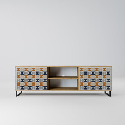 REFLECTION RANGE 2-Door TV Stand in Oak Effect