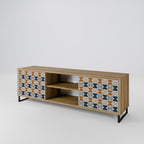 REFLECTION RANGE 2-Door TV Stand in Oak Effect