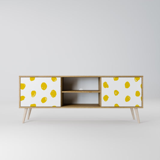 RADIANT REVERIE 2-Door TV Stand in Oak Effect
