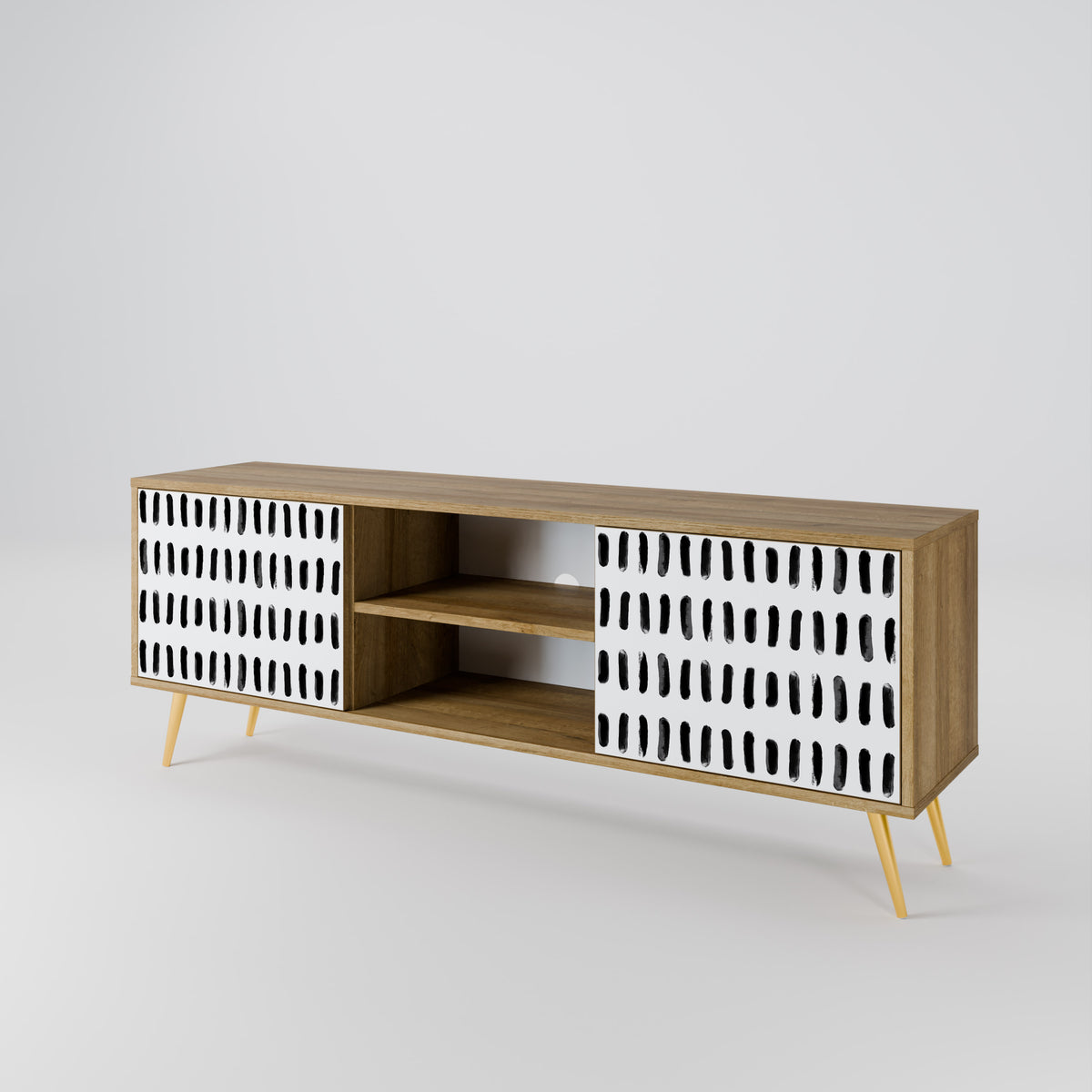 NIGHTY MELODIES 2-Door TV Cabinet