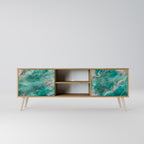 ABSTRACT ALCHEMY 2-Door TV Stand in Oak Effect