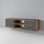 BLINDING LIGHTS 2-Door TV Stand in Oak Effect