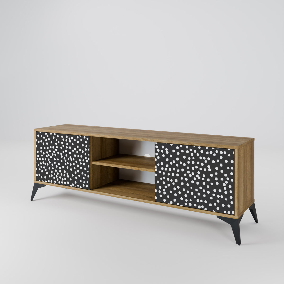 BLINDING LIGHTS 2-Door TV Cabinet