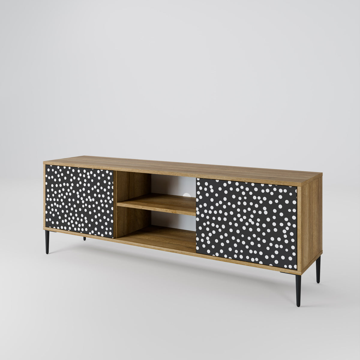 BLINDING LIGHTS 2-Door TV Cabinet