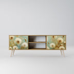 DREAMY MEADOW 2-Door TV Stand in Oak Effect