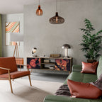 NEVERENDING BLOOM 2-Door TV Stand in Oak Effect