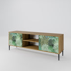 SUCCULENT CLUSTER 2-Door TV Stand in Oak Effect