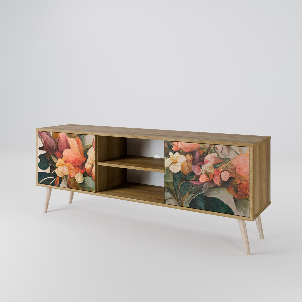 STYLISH BEAUTY 2-Door TV Cabinet