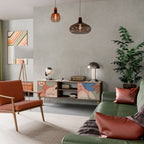 PASTEL DESTINY 2-Door TV Stand in Oak Effect