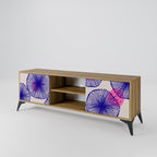 MAGIC NATURE 2-Door TV Stand in Oak Effect