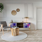 MAGIC NATURE 2-Door TV Stand in Oak Effect