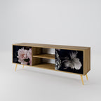 PURE BLOSSOM 2-Door TV Stand in Oak Effect