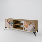 SOFTEN POPPY 2-Door TV Stand in Oak Effect