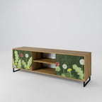 DANDELION AMUSE 2-Door TV Stand in Oak Effect
