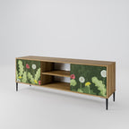 DANDELION AMUSE 2-Door TV Stand in Oak Effect