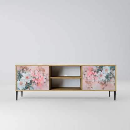 CHERRY BLOSSOM 2-Door TV Stand in Oak Effect
