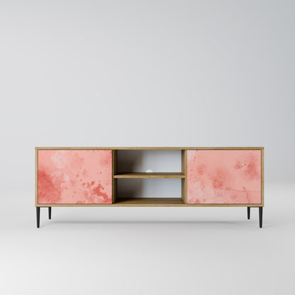 CRANE DANCE 2-Door TV Stand in Oak Effect