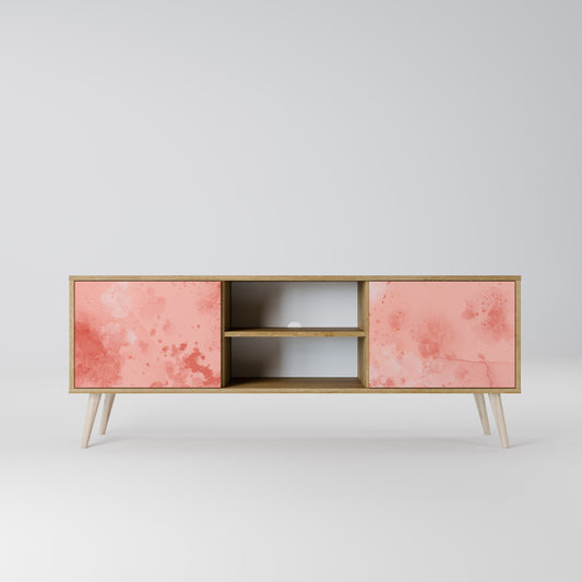 CRANE DANCE 2-Door TV Stand in Oak Effect