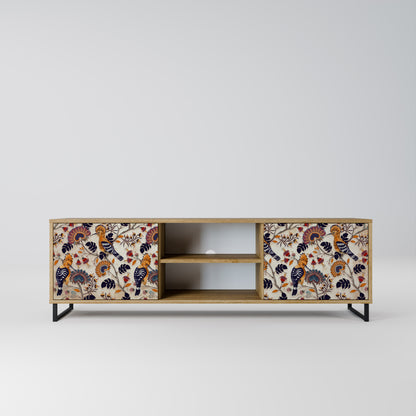 EMINENT HOOPOE 2-Door TV Stand in Oak Effect