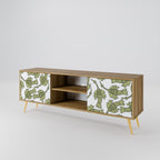 SEEDLING SONGBIRD 2-Door TV Stand in Oak Effect