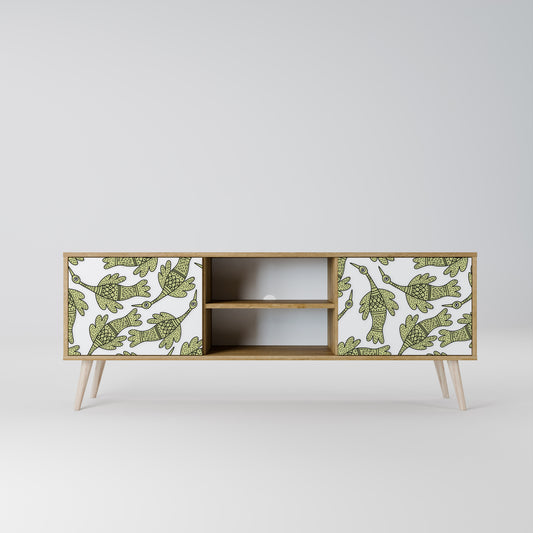 SEEDLING SONGBIRD 2-Door TV Stand in Oak Effect