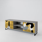 SHAPESHIFT SYMPHONY 2-Door TV Stand in Grey Finish