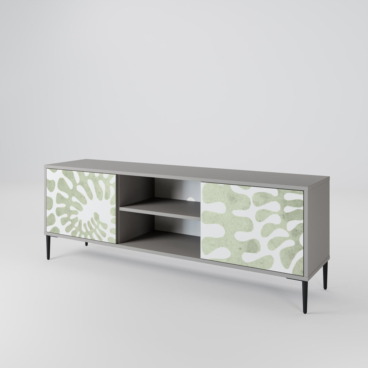 HELIX DANCE TV-bänk med två dörrar