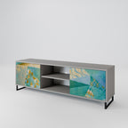 SPECTRUM SPLENDOR 2-dörrars TV-bänk i grå finish