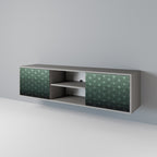 PRYDNAD GLIMMER 2-dörrars TV-bänk i grå finish