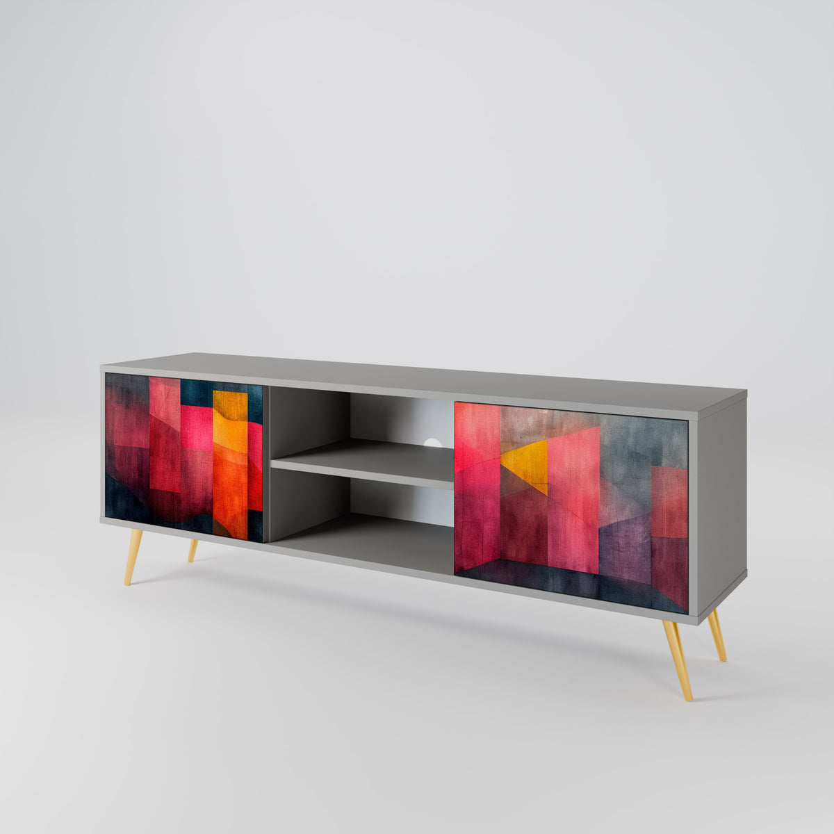 COLORFUL SOUNDS TV-bänk med två dörrar