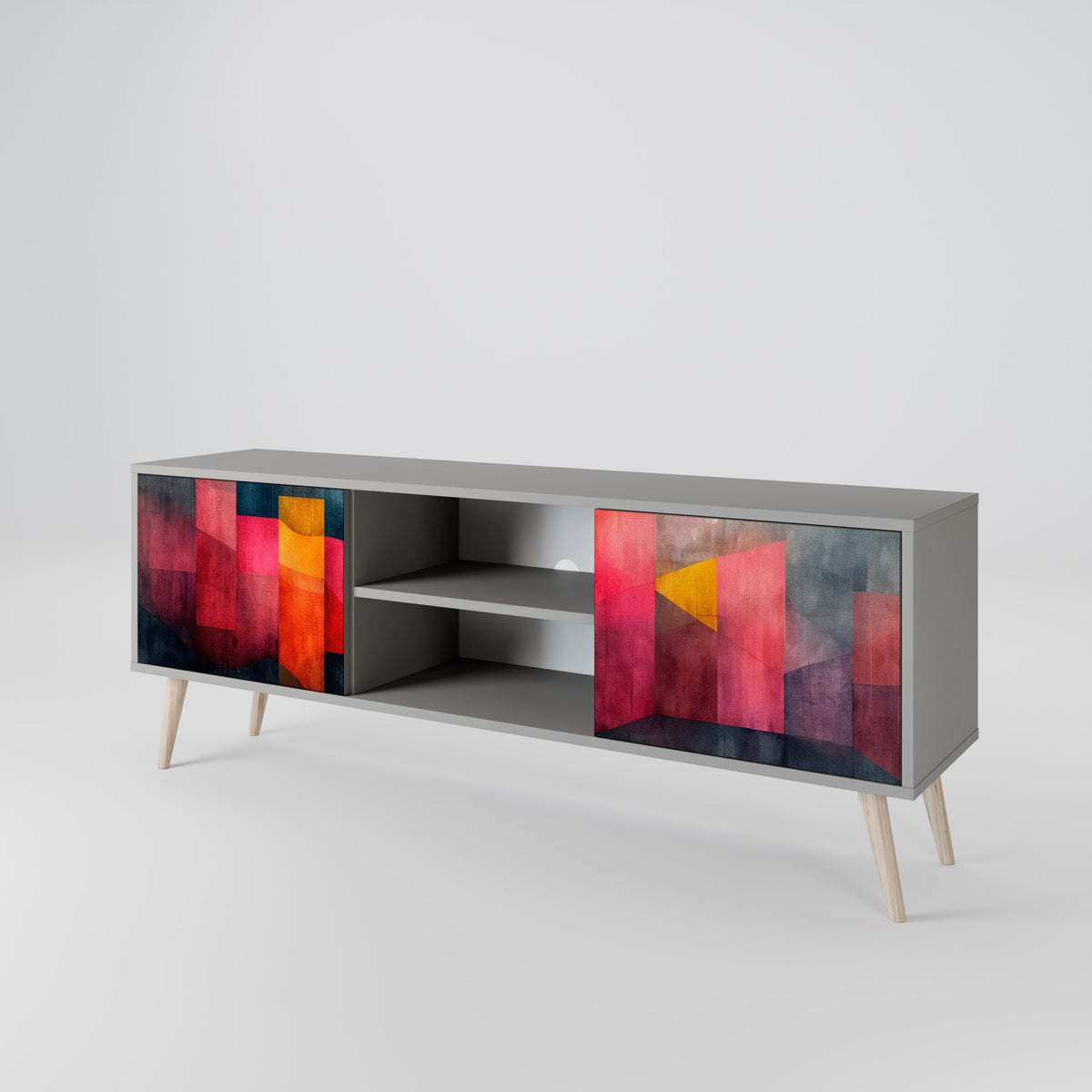 COLORFUL SOUNDS TV-bänk med två dörrar