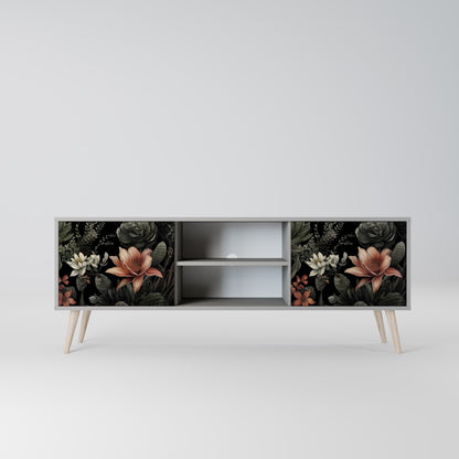 SECRET VERDURE 2-dörrars TV-bänk i grå finish