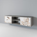 WILD TENDRNESS 2-dörrars TV-bänk i grå finish