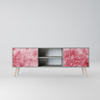 SWEET TROPICS 2-dörrars TV-bänk i grå finish