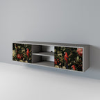 AVIAN GREENERY 2-dörrars TV-bänk i grå finish