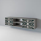 DIMENSION DELIGHTS 2-dörrars TV-bänk i grå finish