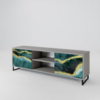 GOLDRUSH ODYSSEY 2-dörrars TV-bänk i grå finish