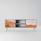 SANDHILLS SPLENDOR 2-dörrars TV-bänk i grå finish