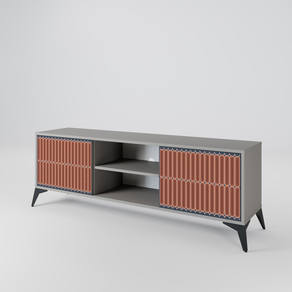 HYPNOTIC GATE 2-Door TV Cabinet