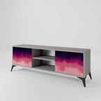AURORA BOREALIS 2-dörrars TV-bänk i grå finish