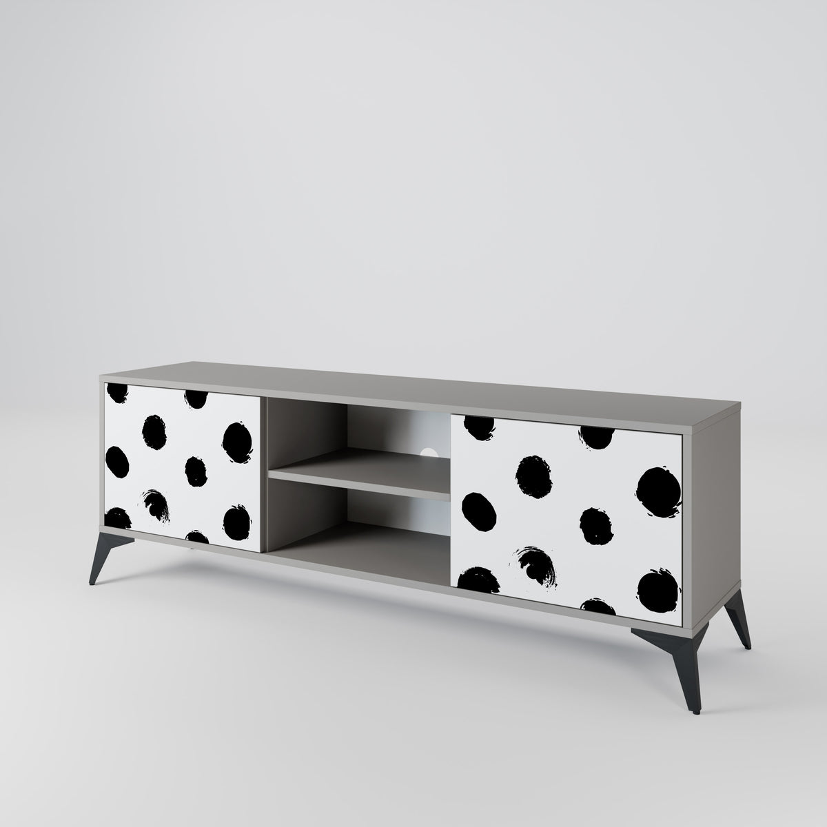 SLIPPING MINUTES 2-Door TV Cabinet