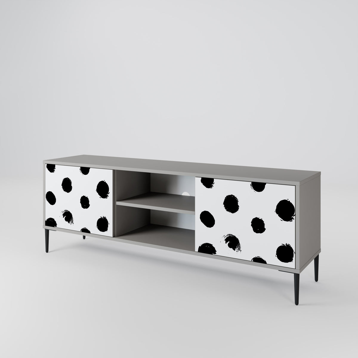 SLIPPING MINUTES 2-Door TV Cabinet