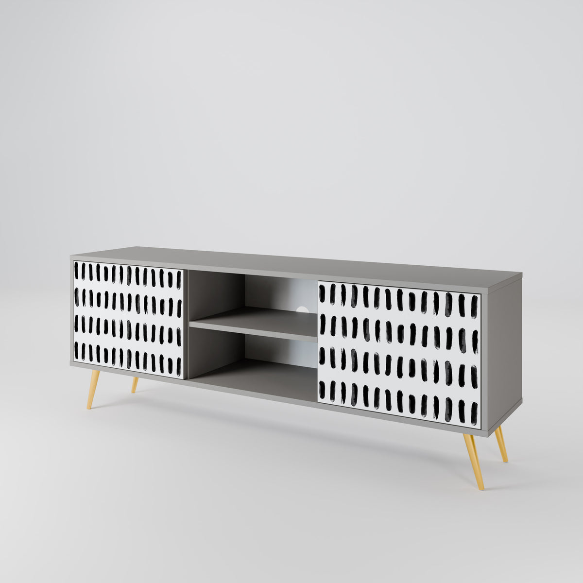 NIGHTY MELODIES 2-Door TV Cabinet