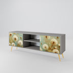 DREAMY MEADOW 2-dörrars TV-bänk i grå finish