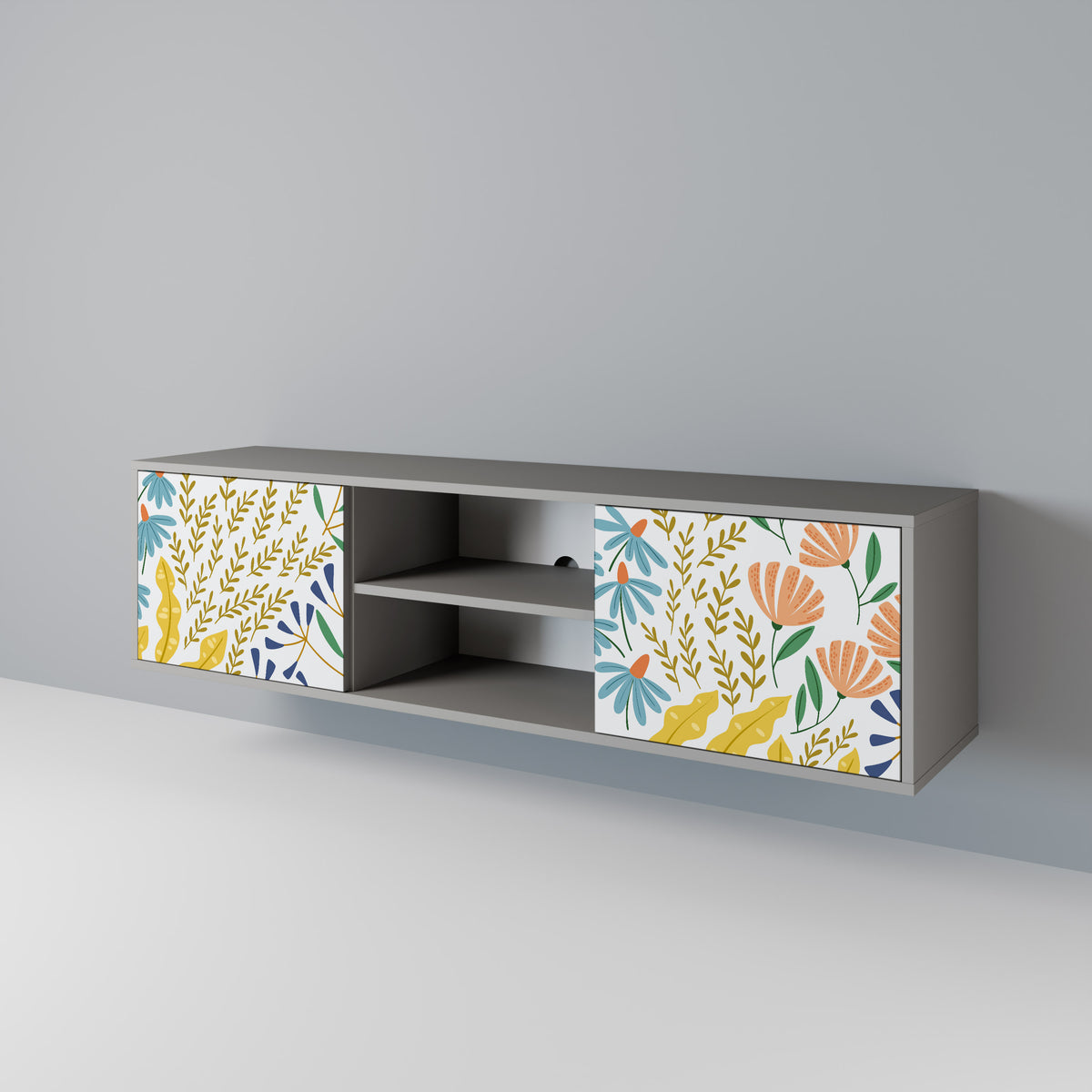 HELLO SPRING 2-Door TV Cabinet