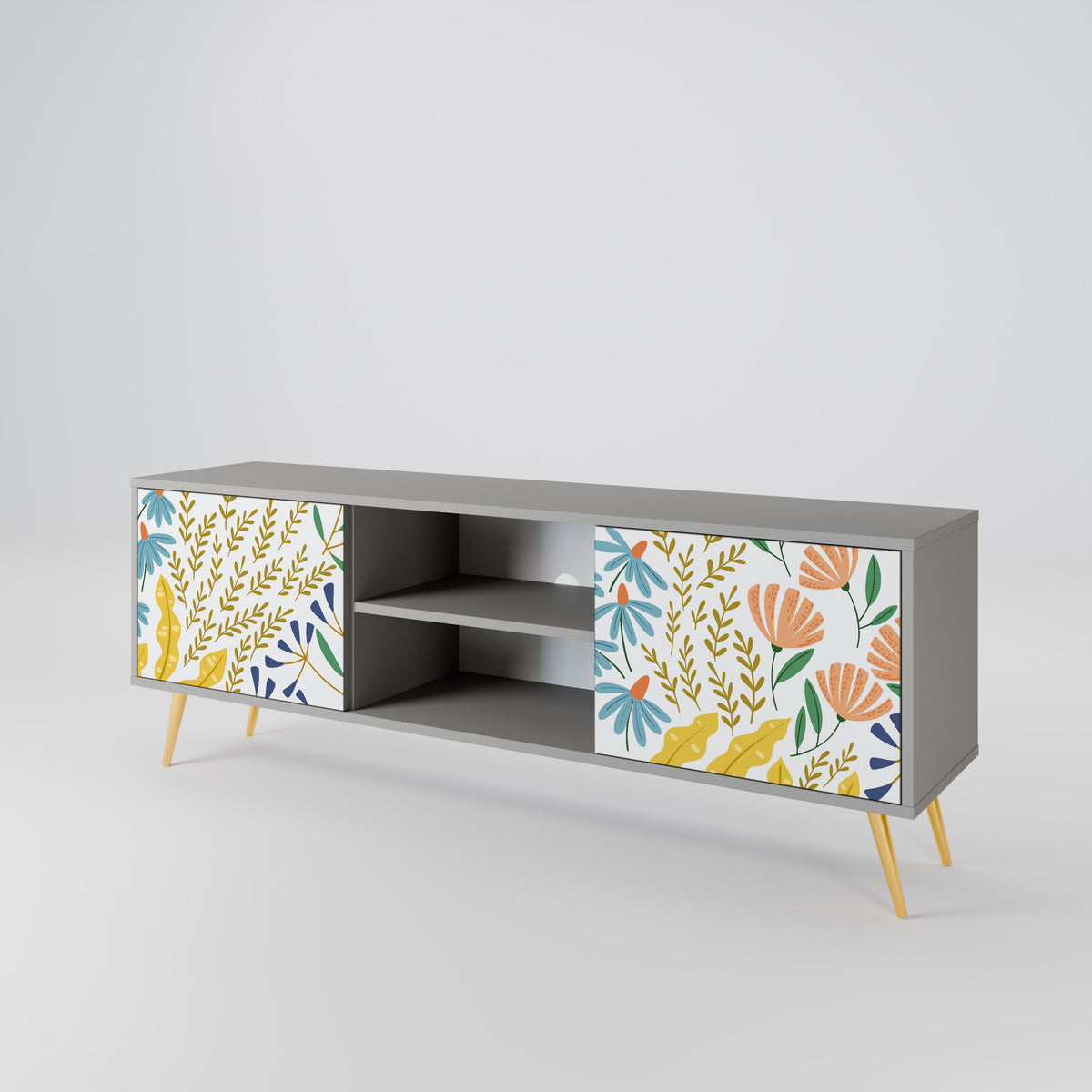 HELLO SPRING 2-Door TV Cabinet