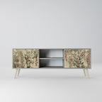 HERBAL GRACE 2-dörrars TV-bänk i grå finish