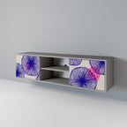 MAGIC NATURE 2-dörrars TV-bänk i grå finish