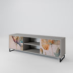 MJUKA POPPY 2-dörrars TV-bänk i grå finish